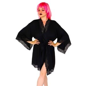 Foxblood Bathory Short Robe NWOT
